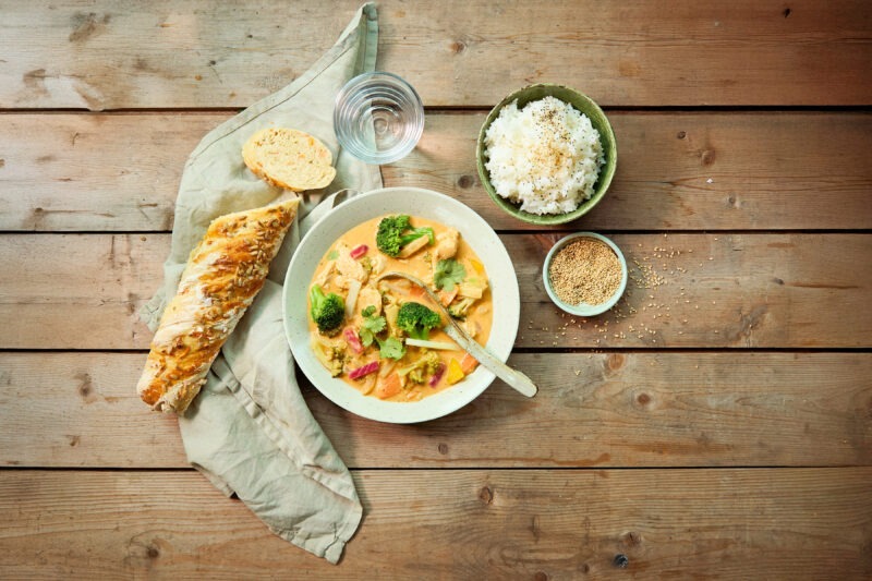 Thaisoppa Magnihill grönsaker soppa