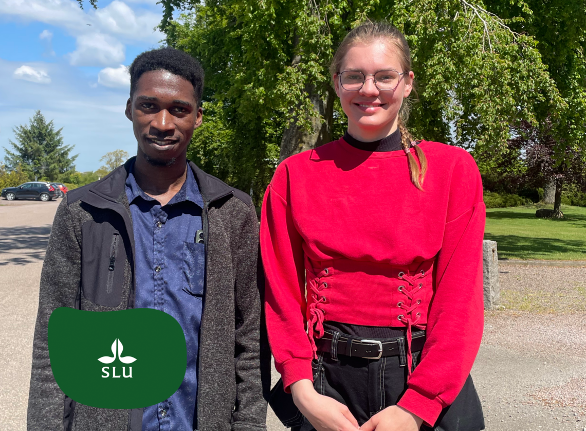 SLU studenter på besök hos Magnihill