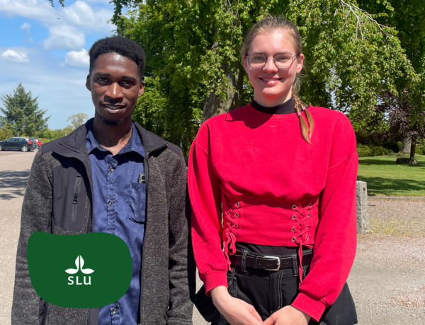 SLU studenter på besök hos Magnihill