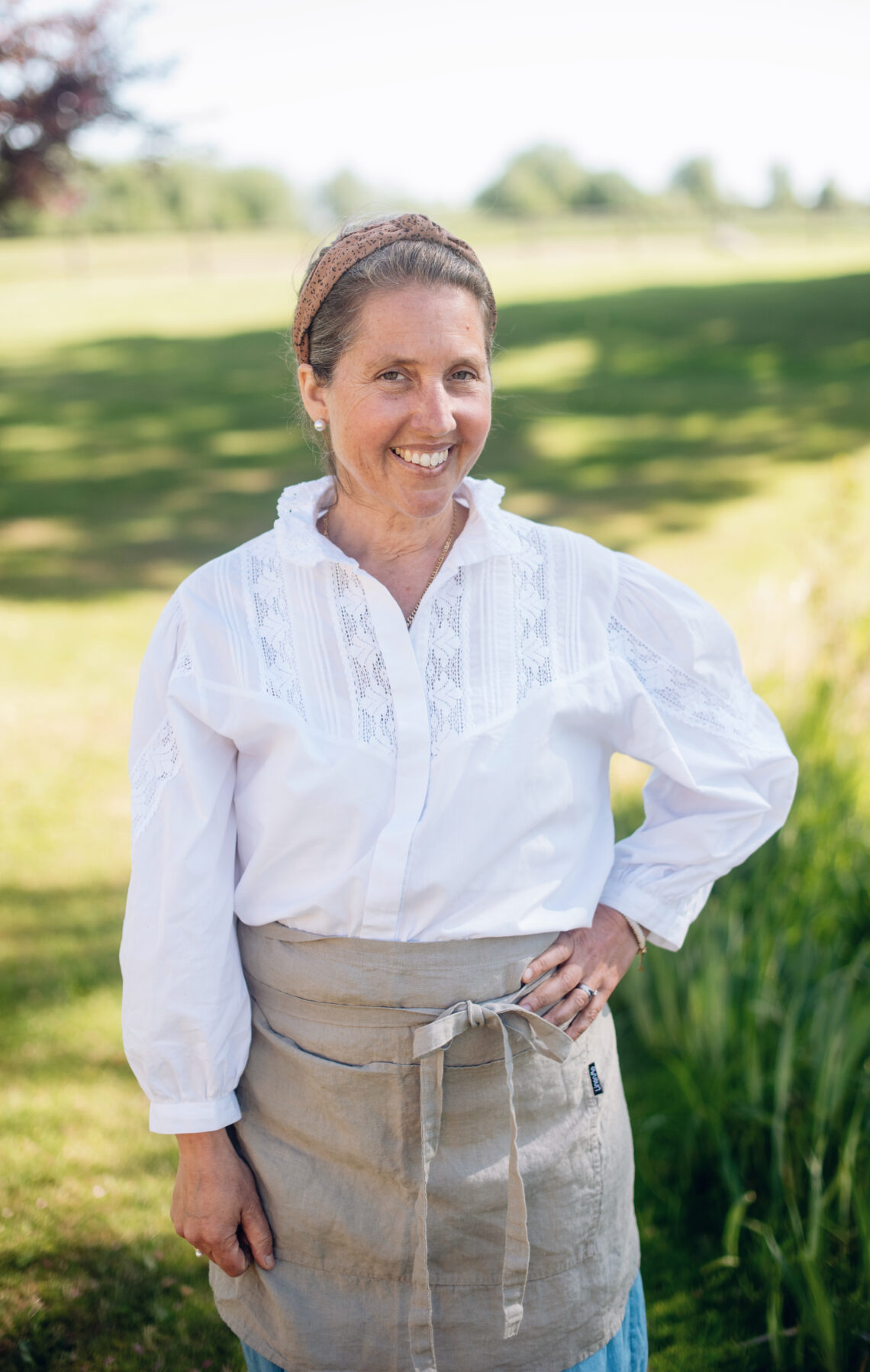 Louise Bondebjer på besök hos Magnihill